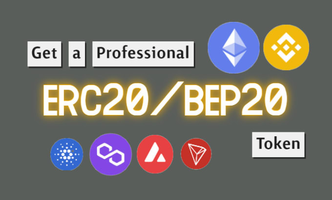 Gig Preview - Create a secure erc20 or bep20 token