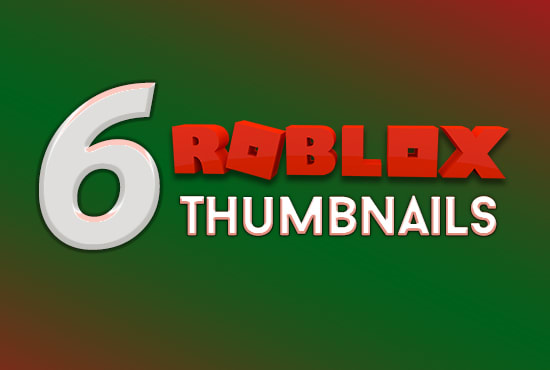 Gig Preview - Do professional roblox thumbnails