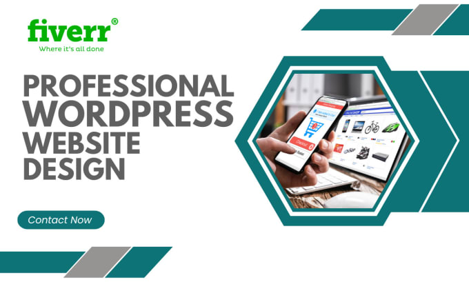 Gig Preview - Develop responsive wordpress website design, blog website