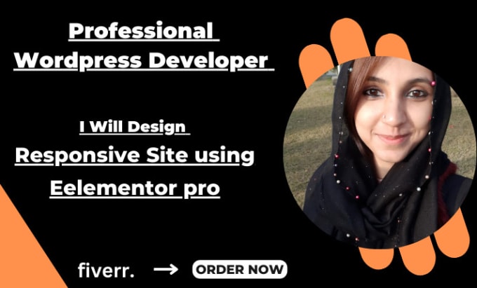 Gig Preview - Design, redesign or  customize wordpress website using elementor pro