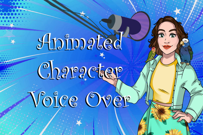 Gig Preview - Create a dynamic character voice for your cartoon or game