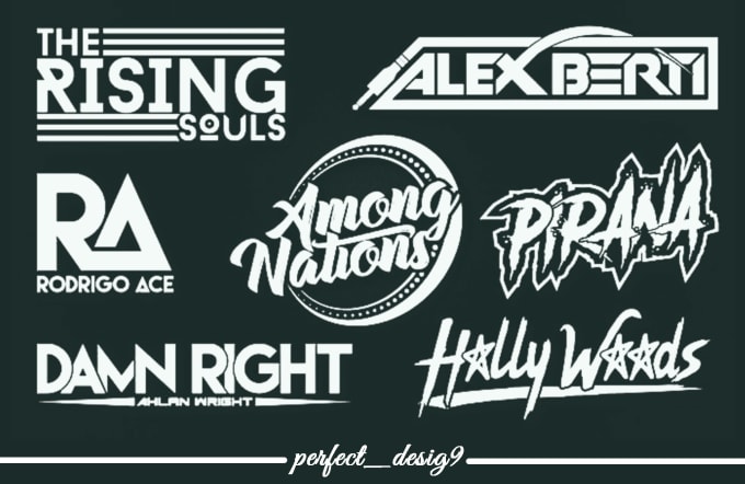 Gig Preview - Design unique script calligraphy and typography logo