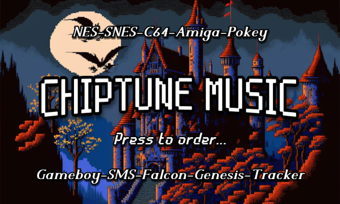 Gig Preview - Compose or arrange 8 bit chiptune music