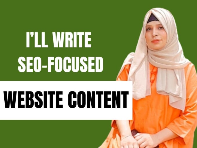 Gig Preview - Be your writer, SEO website content, article and blogpost