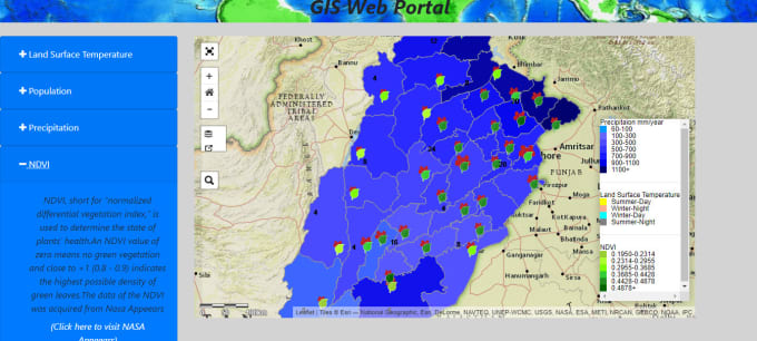 Gig Preview - Develop web gis application