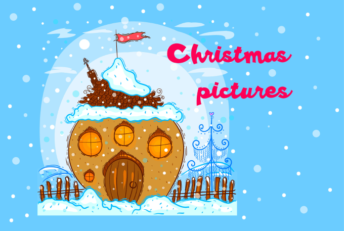 Gig Preview - Design christmas pictures for you