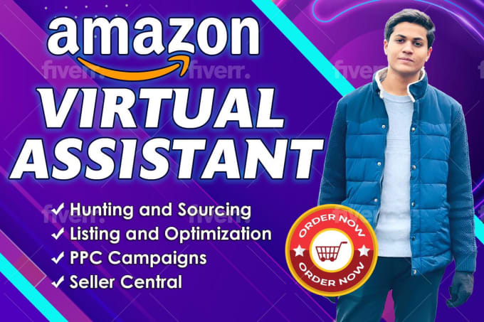 Gig Preview - Be amazon virtual assistant for your amazon seller central private label