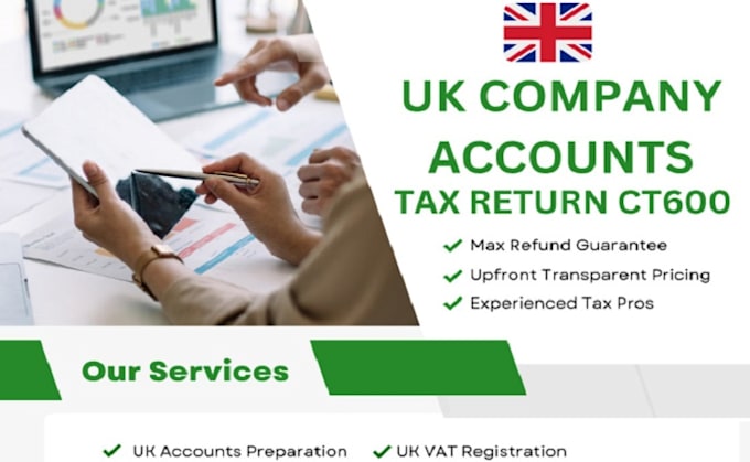 Gig Preview - Do accounting, bookkeeping and taxation for your UK and USA business