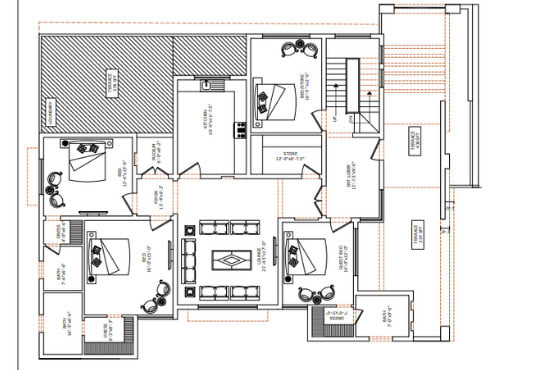 Gig Preview - Do autocad drafting, drawings, 2d and 3d floor plan