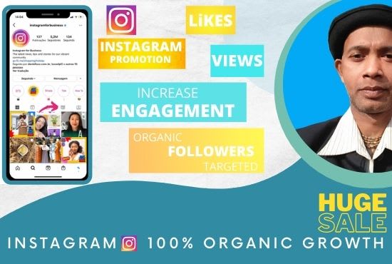 Gig Preview - Promote your instagram to grow followers and engagement fast