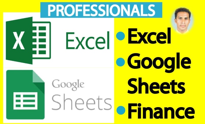 Gig Preview - Be google sheet, excel, finance partner