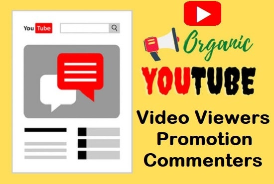 Gig Preview - Do fast organic youtube video promotion for super growth of commenters