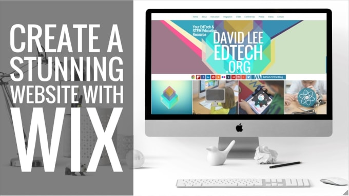 Gig Preview - Design, redesign wix, website or wix online store