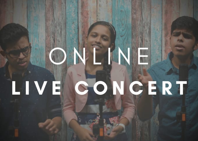 Gig Preview - Do a live music online concert for your private event