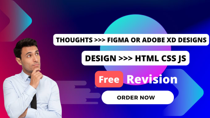 Gig Preview - Convert figma, adobe xd design to webpage using react node js webapp