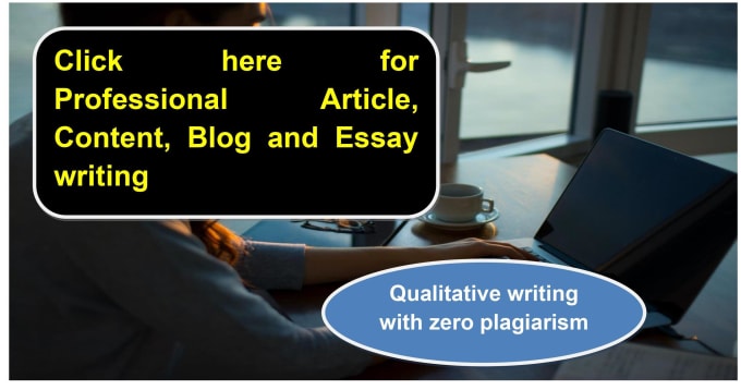 Gig Preview - Write professional essay, content, article, blog for you