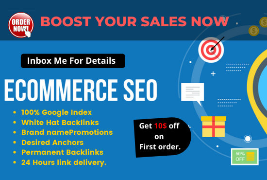 Gig Preview - Do ecommerce guest posting and create backlinks for ecommerce