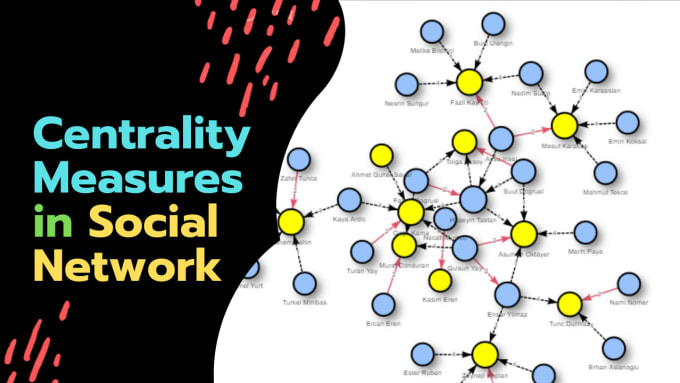 Gig Preview - Find influential nodes and edges in social network analysis