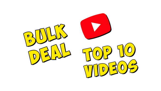 Gig Preview - Make 10 top 10 or top 5 videos and upload with thumbnails