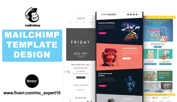 Gig Preview - Design attractive mailchimp email template