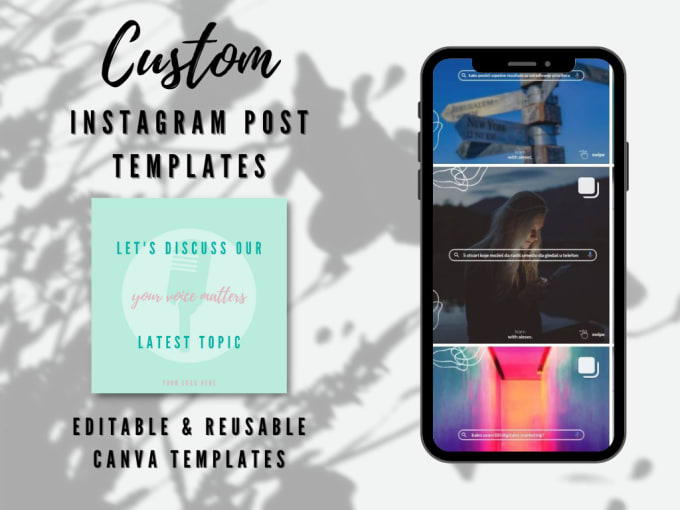 Gig Preview - Create beautiful canva instagram templates