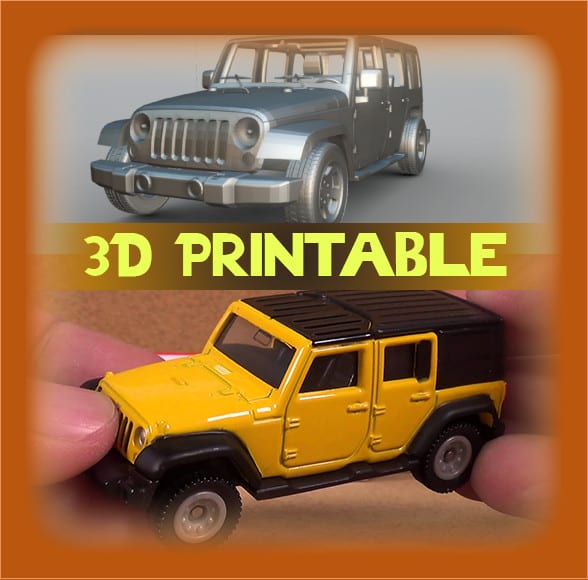 Gig Preview - Design 3d objects for 3d printing with your desired size