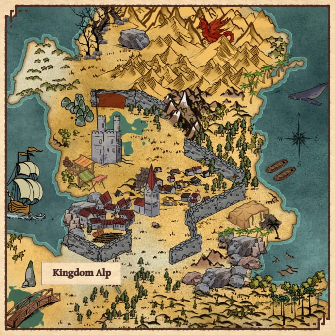 Bestseller - make fantasy maps, treasure maps, dungeons and dragons maps