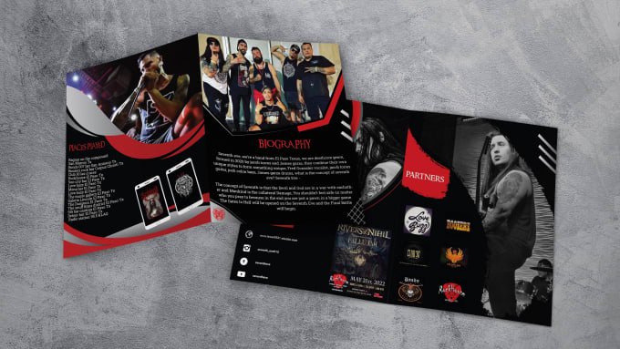 Gig Preview - Do professional press kit, media kit, epk, one sheet for artists, business