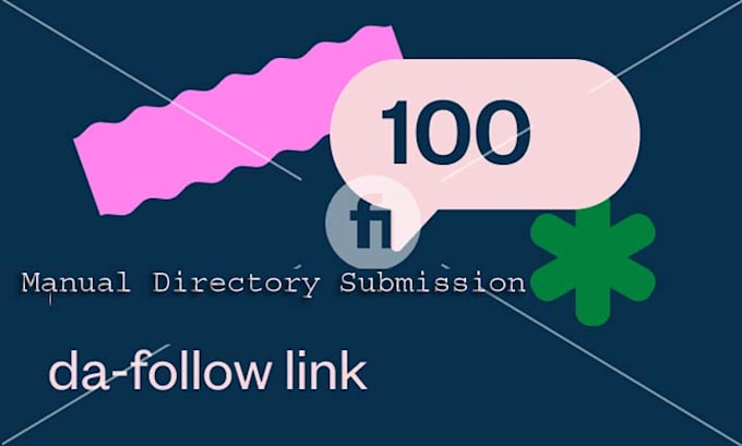 Gig Preview - Build manually 100 directory submission SEO backlinks