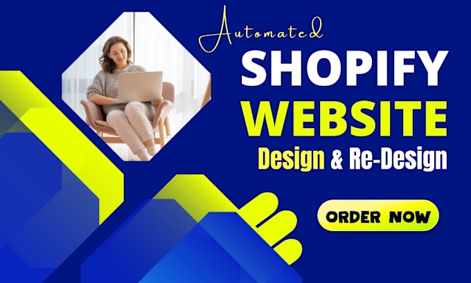 Gig Preview - Design shopify website, redesign shopify store, shopify dropshipping store