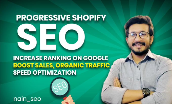 Gig Preview - Do monthly shopify SEO optimization service website ranking