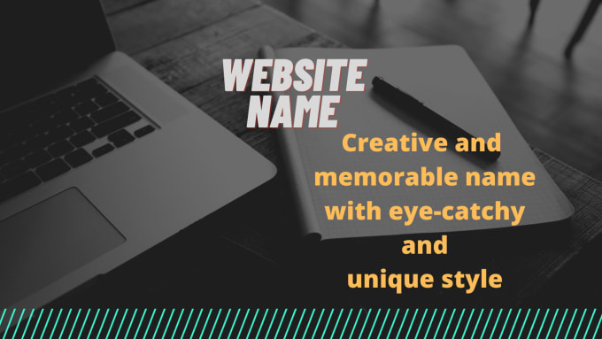 Gig Preview - Provide website names for your brand, business, a product with your slogan