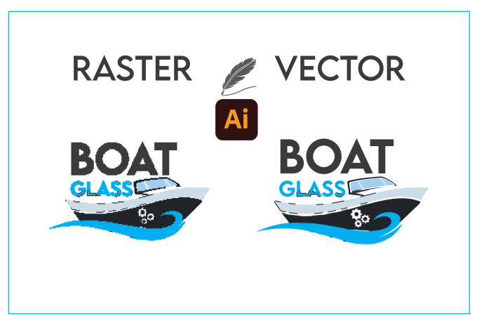 Gig Preview - Vector trace, redraw, convert logo to vector