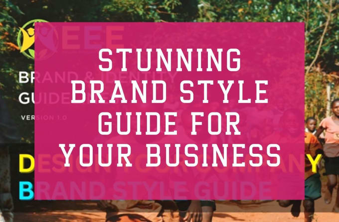 Gig Preview - Design stunning brand style guide for your business