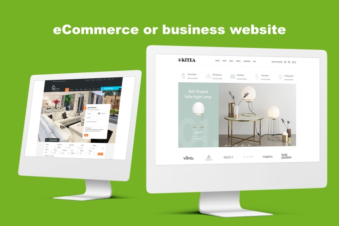 Gig Preview - Build professional website or ecommerce online store