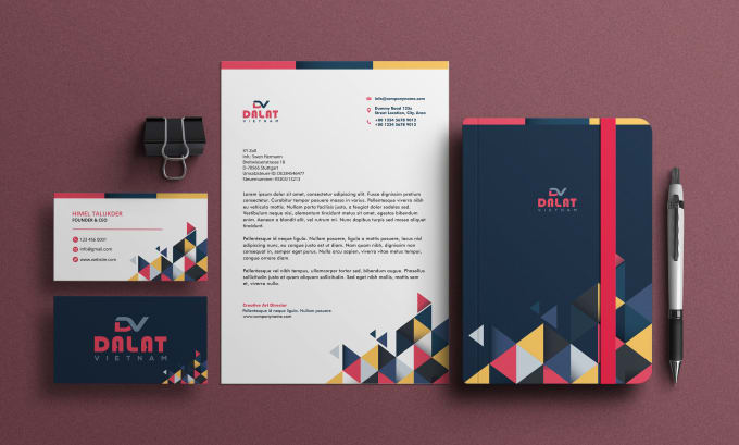 Gig Preview - Design stunning business cards, letterhead, envelop and stationery