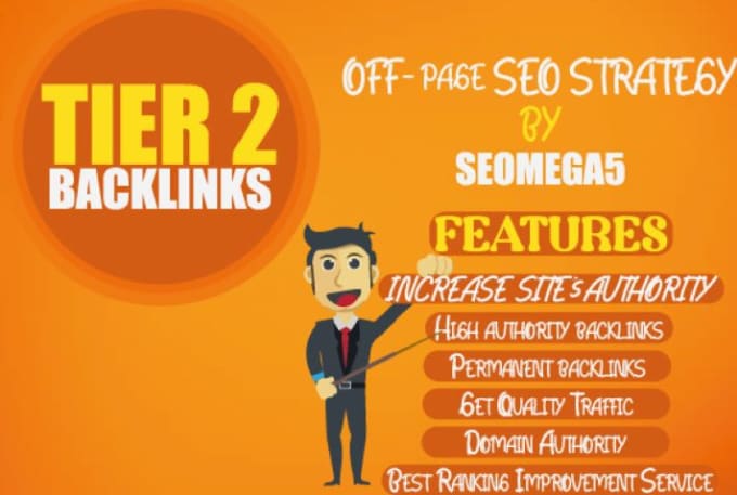 Bestseller - do high authority tier 2 backlinks for SEO ranking