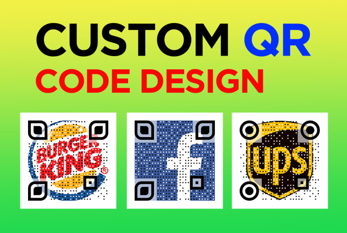 Gig Preview - Design custom qr code just in 1 hour