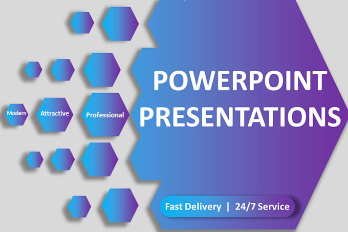 Gig Preview - Create modern and professional powerpoint presentations