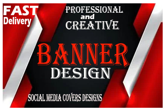 Gig Preview - Design your web banner, header, ads, cover within 24 hours