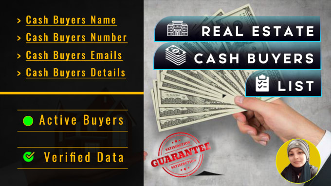 Gig Preview - Do real estate active cash buyer leads with skip tracing