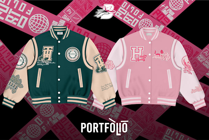 Gig Preview - Make design varsity jacket for your brand