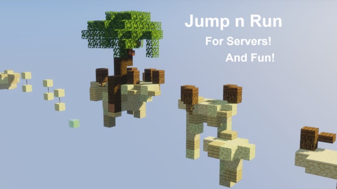 Gig Preview - Create a minecraft jump n run, parkour