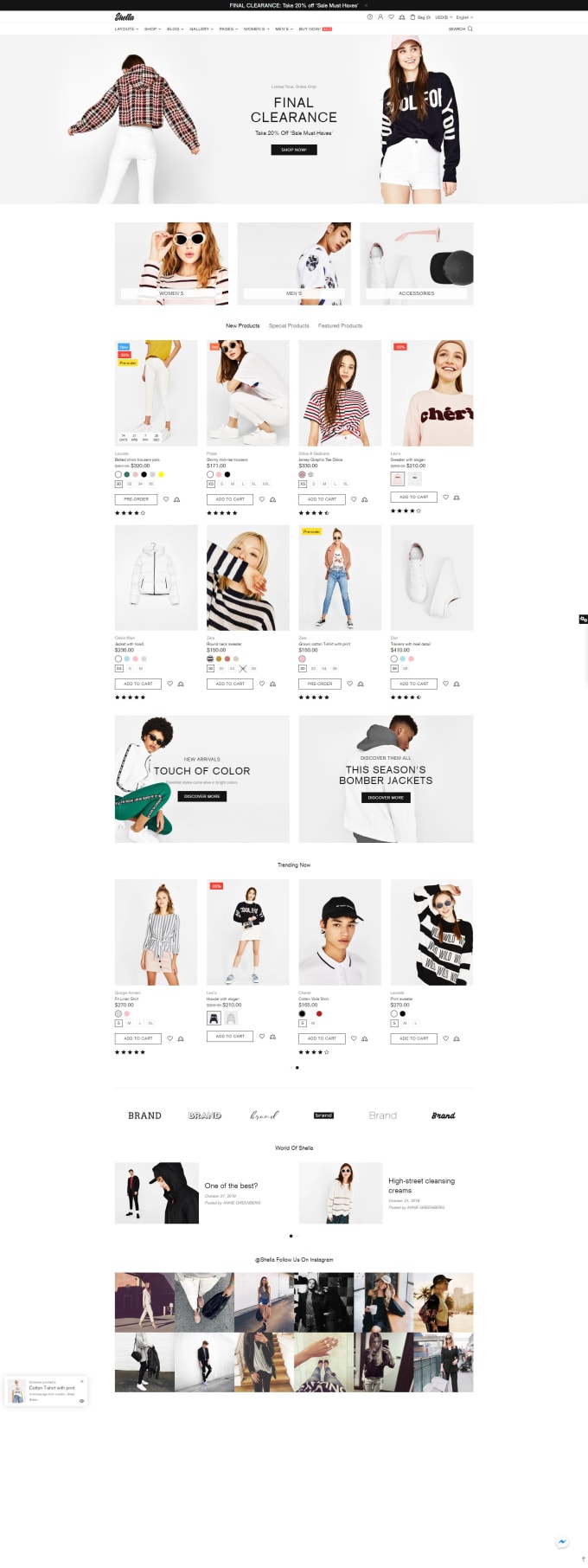 Gig Preview - Develop a successful shopify ecommerce site