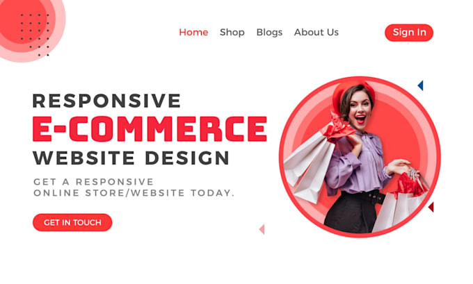 Gig Preview - Create shopify store, shopify ecommerce website design, dropshipping store