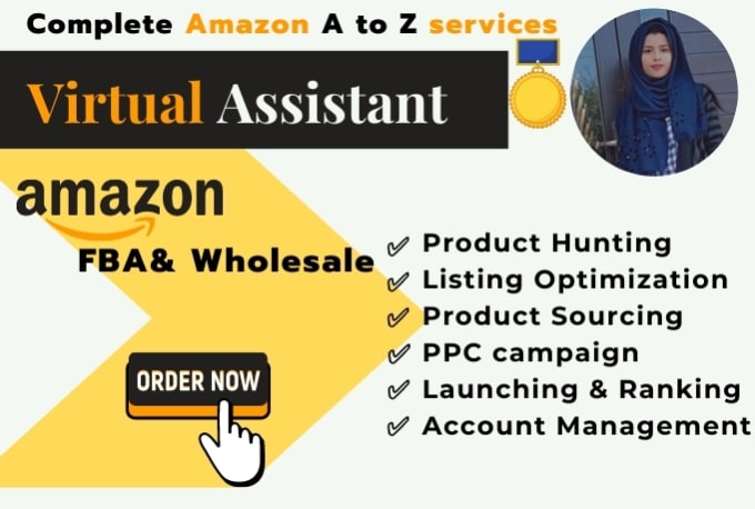 Gig Preview - Be a professional amazon fba pl expert virtual assistant