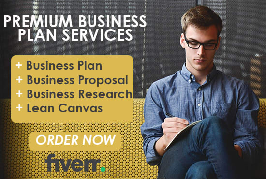 Gig Preview - Write and review your business plan proposal writer