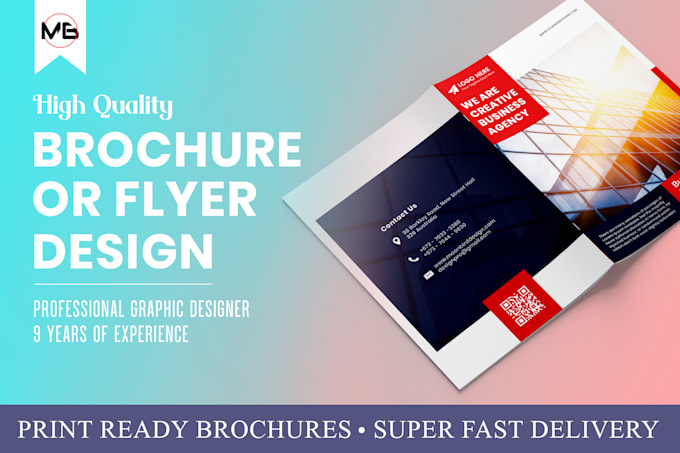 Gig Preview - Design corporate brochure, business proposal, bifold, trifold brochure