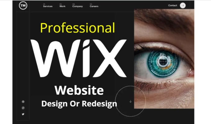 Gig Preview - Design wix website redesign wix website or develope professional wix website