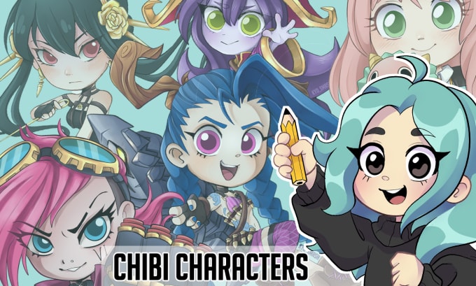 Gig Preview - Draw kawaii chibi characters